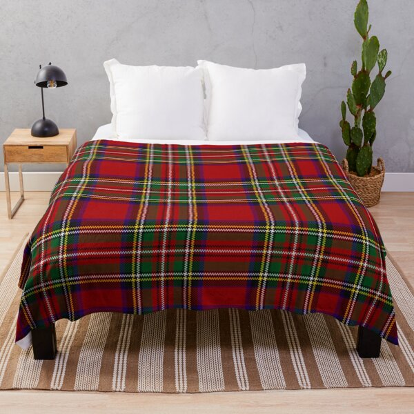 Artikelvorschau, Roter Tartan, Stewart-Clan entworfen und verkauft von PixDezines.