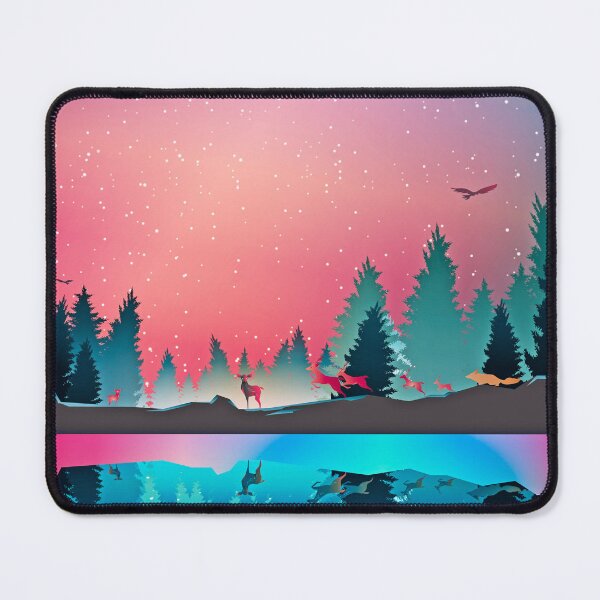 Item preview, Retro Vintage Cute mountain misty landscape. Orange and red watercolor flat design. Iphone or Samsung phone Case & Cover designed and sold by RoManSmArt.