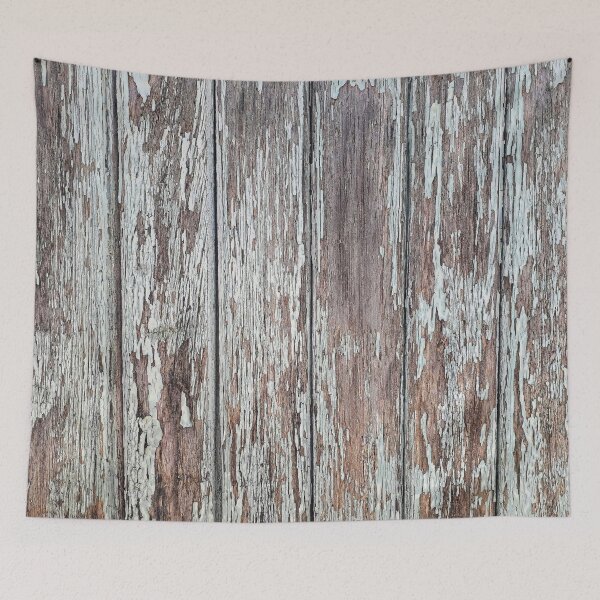 Item preview, Weathered Wood PHOTO Print - Part of Rustic Old Painted Door Photographed 9 of 11 designed and sold by Beachy.