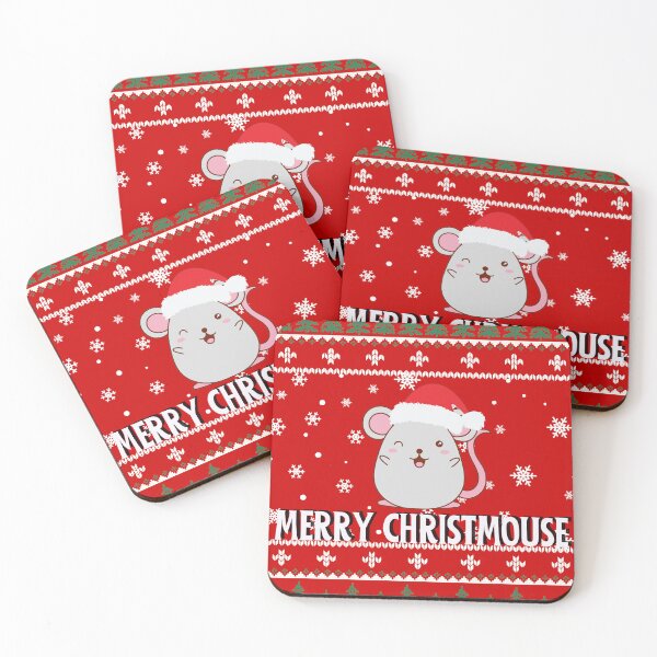 Item preview, Merry Christmouse - funny mouse lover Christmas design designed and sold by Tanuja  Sharma.