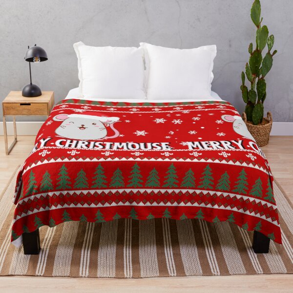 Item preview, Merry Christmouse - funny mouse lover Christmas design designed and sold by Tanuja  Sharma.