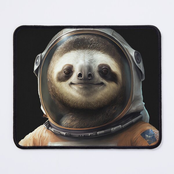 Item preview, Cute sloth as an astronaut designed and sold by G-M-Designs.