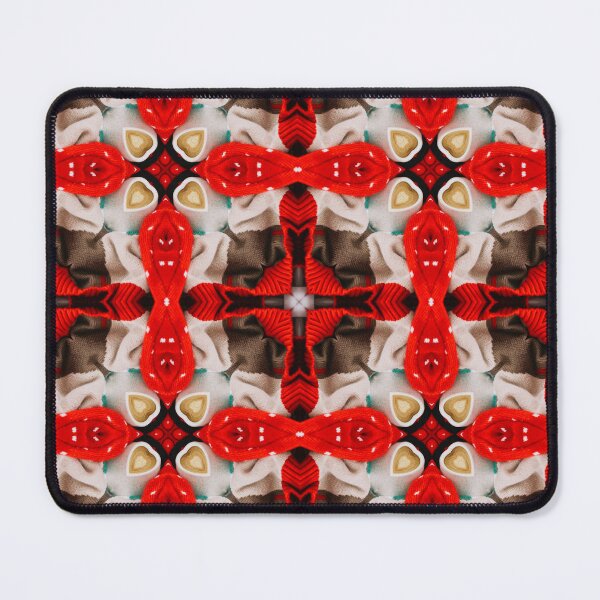 Item preview, Red Christmas Cozy Coffee Cappuccino Milk Foam Pattern No7 designed and sold by Atomura.