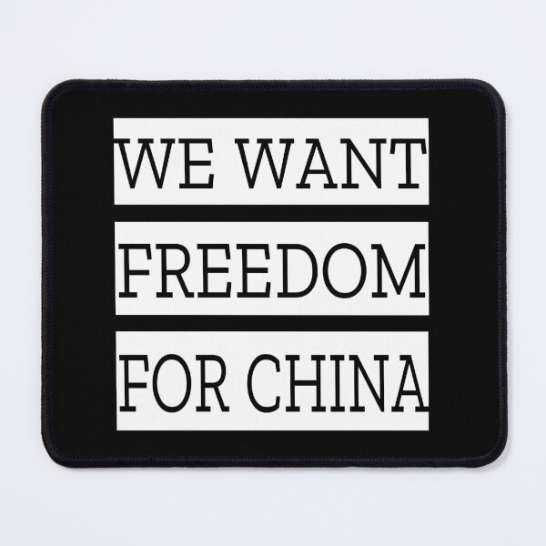 Item preview,  We Want Freedom For China White Paper Protest White Paper Revolution China Protest designed and sold by HalloweenGift.