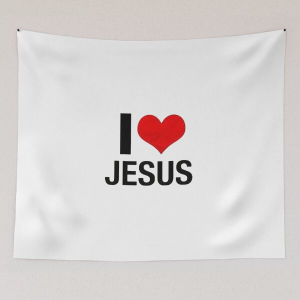 Item preview, I LOVE JESUS designed and sold by Yourleaders.