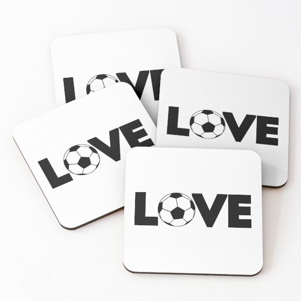 Item preview,  I love Soccer with black text designed and sold by FASHIONGALLERIA.