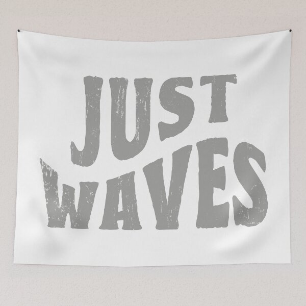 Item preview, Vintage Surf Quote Just Waves designed and sold by TonySpencer.