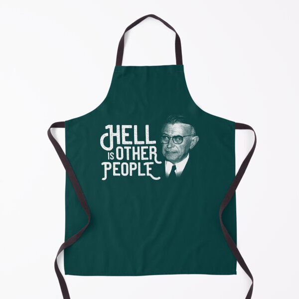 Item preview, Jean-Paul Sartre - Hell Is Other People designed and sold by YellowBristlesz.