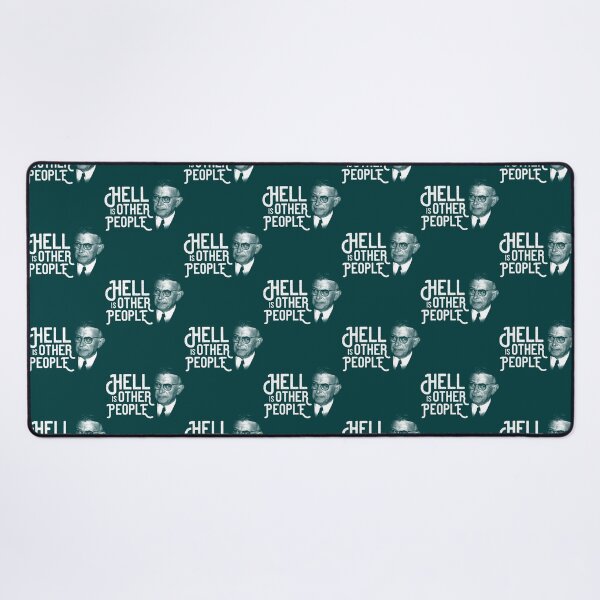 Item preview, Jean-Paul Sartre - Hell Is Other People designed and sold by YellowBristlesz.
