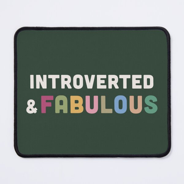 Item preview, Introverted & Fabulous!  designed and sold by BlockDashArt.