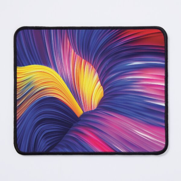 Artikelvorschau, Abstraktes Funky Pizzazz Rainbow River Sinkloch entworfen und verkauft von FuddalanDesigns.