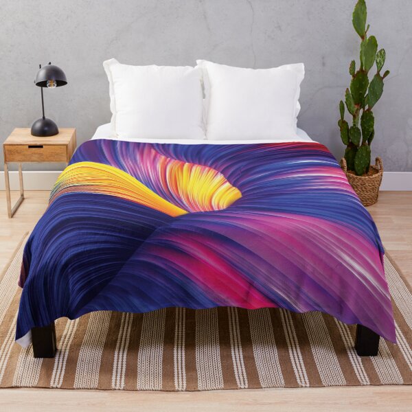 Item preview, Abstract Funky Pizzazz Rainbow River Sink Hole designed and sold by FuddalanDesigns.