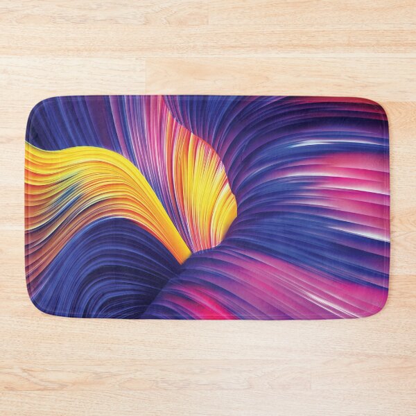 Item preview, Abstract Funky Pizzazz Rainbow River Sink Hole designed and sold by FuddalanDesigns.