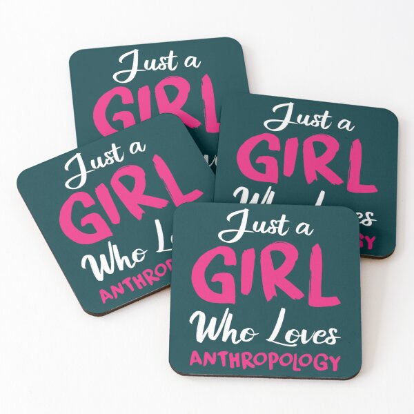 Item preview, Just a Girl Who Loves Anthropology designed and sold by YellowBristlesz.