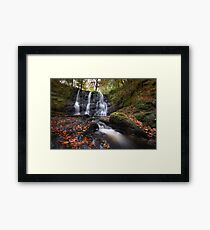 Glenariff Waterfall / County Antrim / Northern Ireland Framed Print
