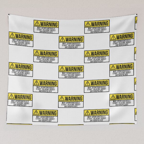 Item preview, May Spontaneously Start Talking About Anthropology designed and sold by YellowBristlesz.