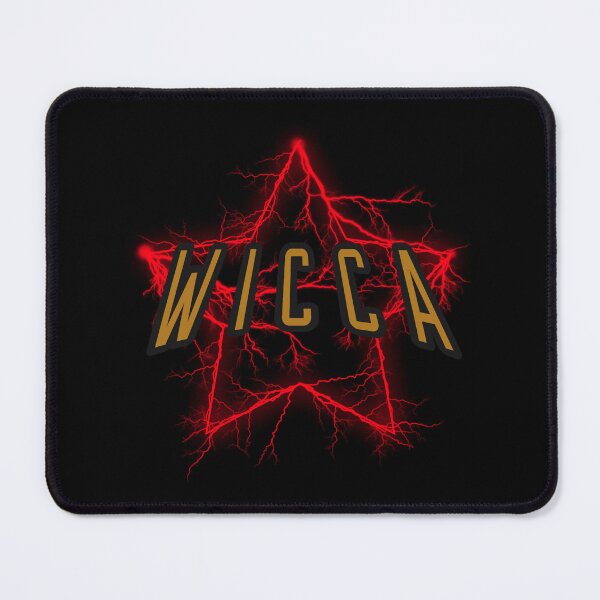 Item preview, Red Pentagram Thunder Wicca designed and sold by darknessjeff86.