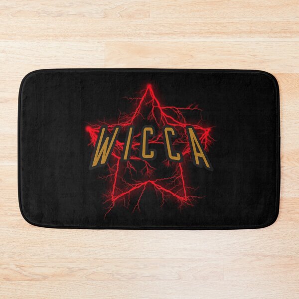 Item preview, Red Pentagram Thunder Wicca designed and sold by darknessjeff86.