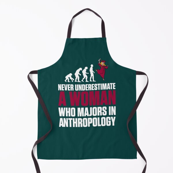 Item preview, Never Underestimate a Woman who majors in Anthropology designed and sold by YellowBristlesz.