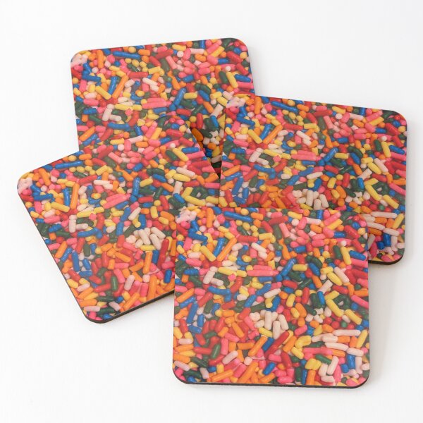 Item preview, Rainbow Candy Sprinkles - vibrant pink variant  designed and sold by arfff.