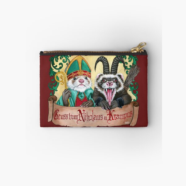 Item preview, Ferret Krampus and St Nick  designed and sold by SierraTiegsArt.