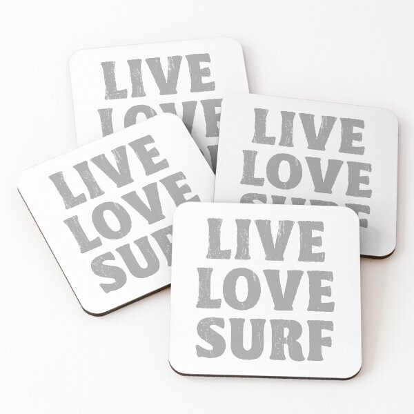 Item preview, Vintage Surf Quote Live Love Surf designed and sold by TonySpencer.