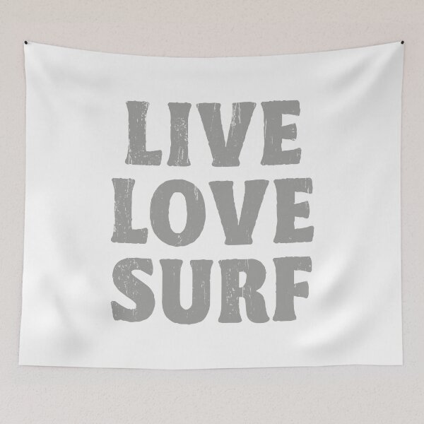 Item preview, Vintage Surf Quote Live Love Surf designed and sold by TonySpencer.