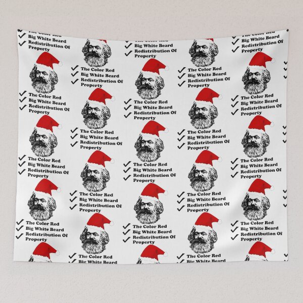Item preview, Santa Marx - Karl Marx designed and sold by YellowBristlesz.