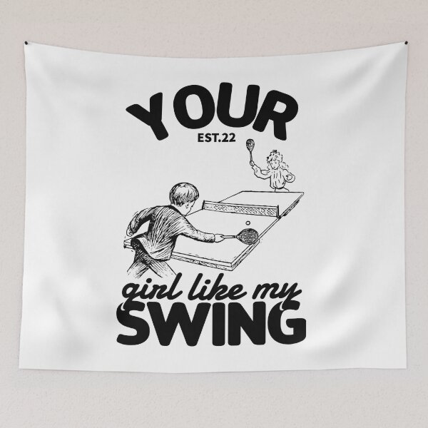 Item preview, YOUR GIRL LIKE MY SWING designed and sold by GAADesignz.