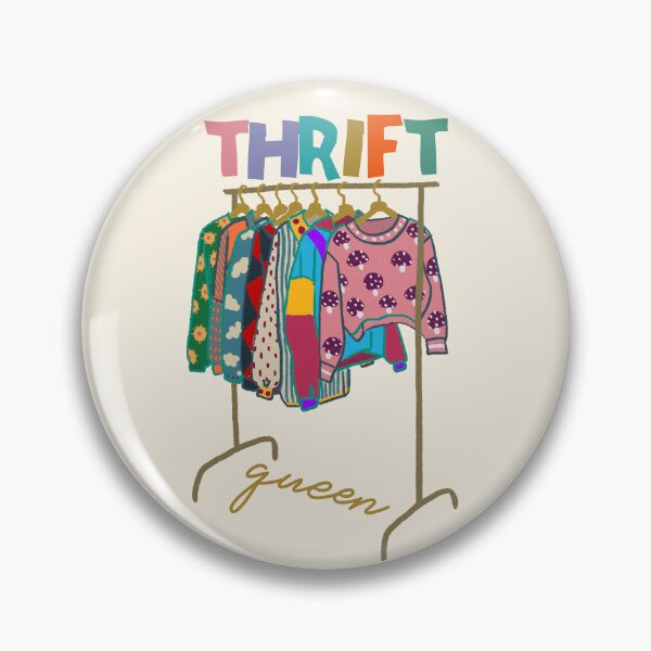Item preview, Thrift queen, cute retro illustration designed and sold by kubranurgullu.