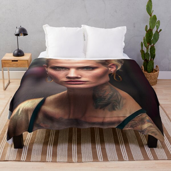 Item preview, Tattooed sexy woman designed and sold by DigiArtsSpace.