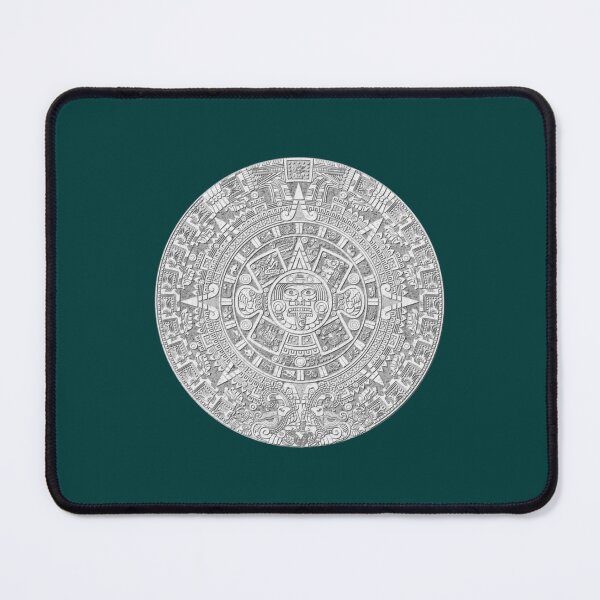 Item preview, Piedra del Sol - White Granite Aztec Calendar Sun Stone designed and sold by YellowBristlesz.