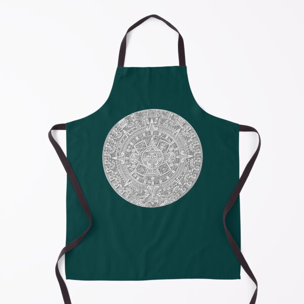 Item preview, Piedra del Sol - White Granite Aztec Calendar Sun Stone designed and sold by YellowBristlesz.