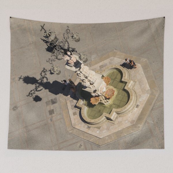 Item preview, A Unique Perspective of Fuente de la Plaza Virgen de los Reyes Seville Spain designed and sold by Georgia Mizuleva.
