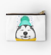 Winter Husky Studio Pouch