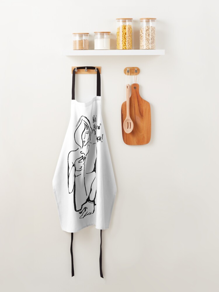 Imagen 4 de 6, Delantal con la obra NO BUSCO A JACK , diseñada y vendida por lutxana.