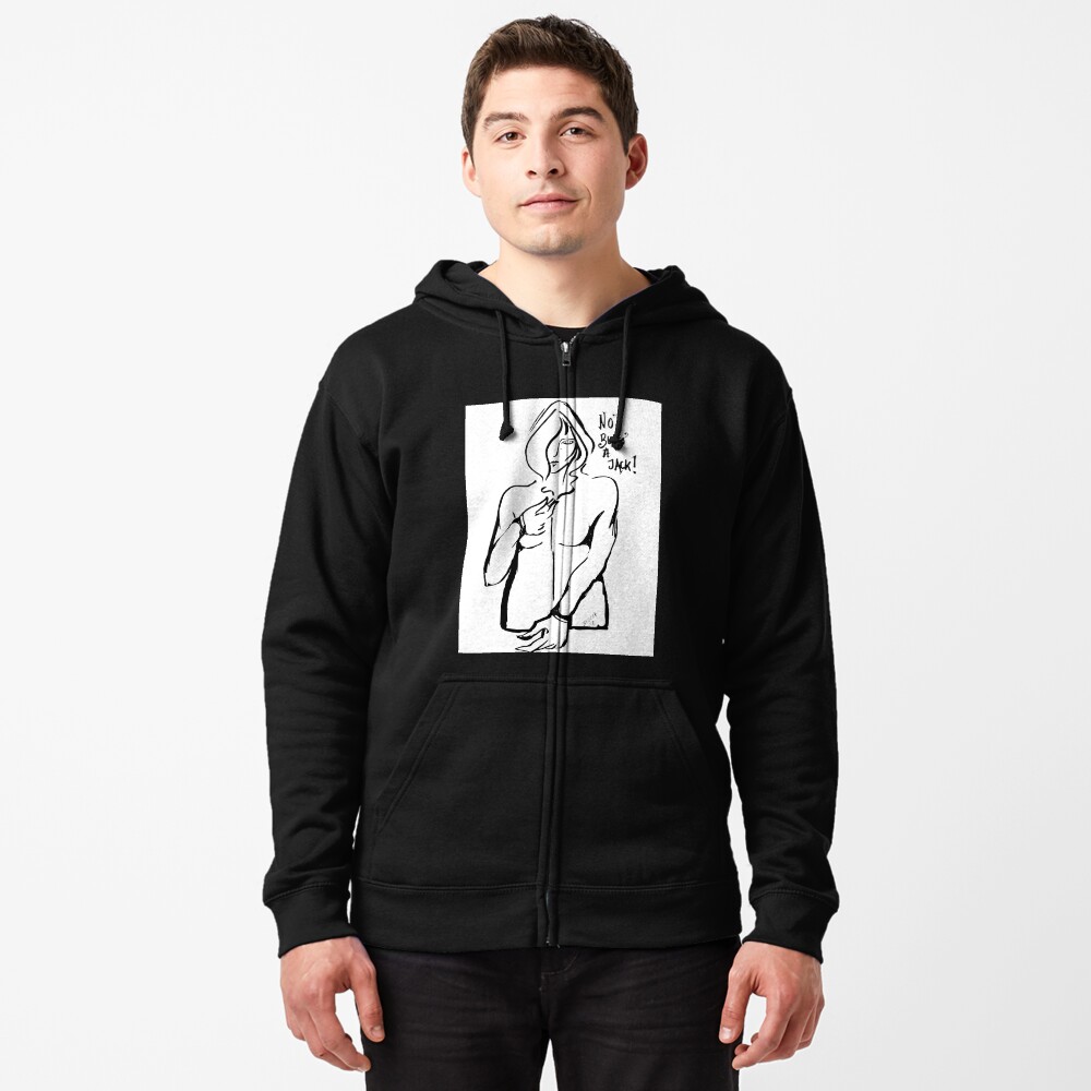 Vista previa del artículo con la obra «Sudadera con capucha y cremallera», diseñado y vendido por lutxana.