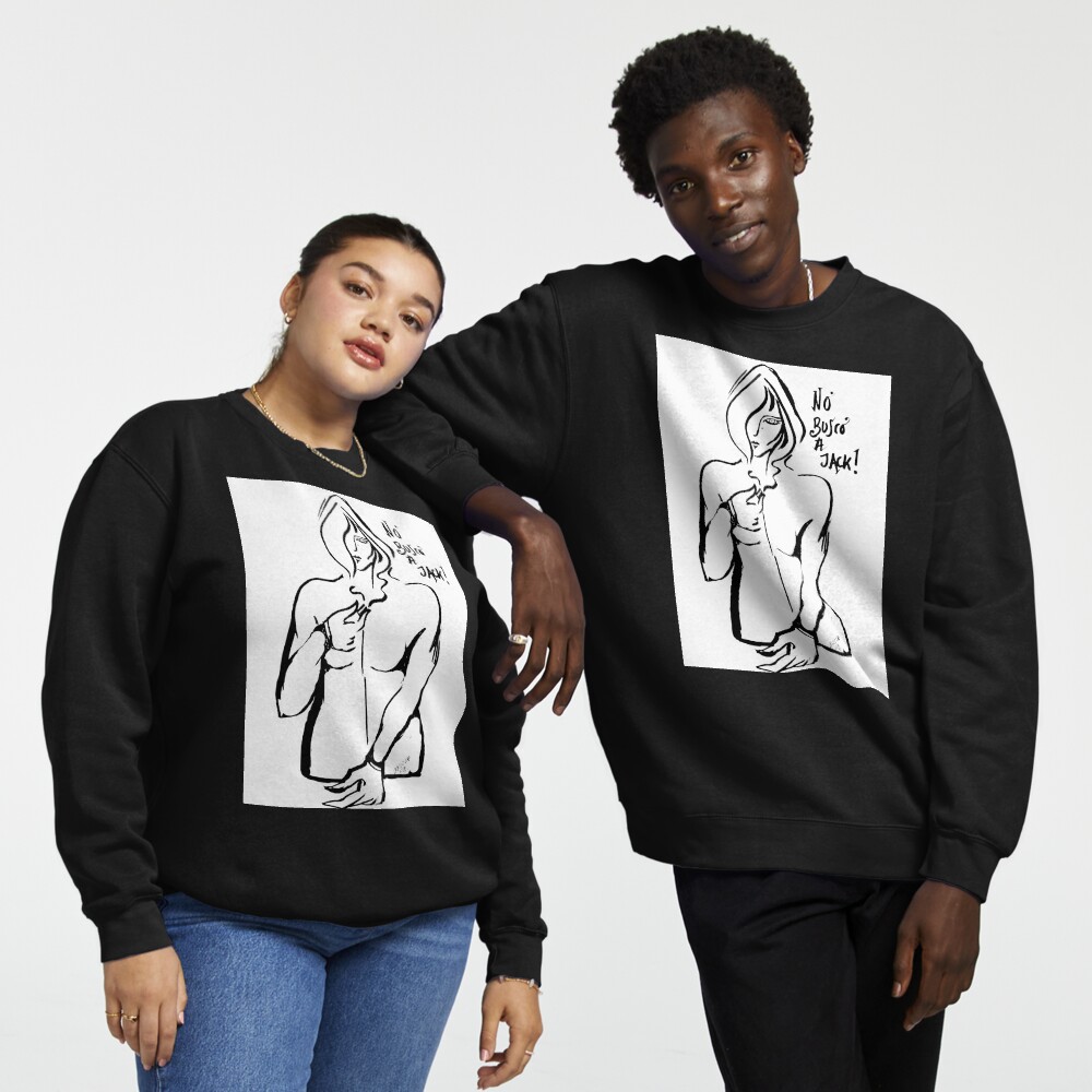 Vista previa del artículo con la obra «Sudadera sin capucha», diseñado y vendido por lutxana.