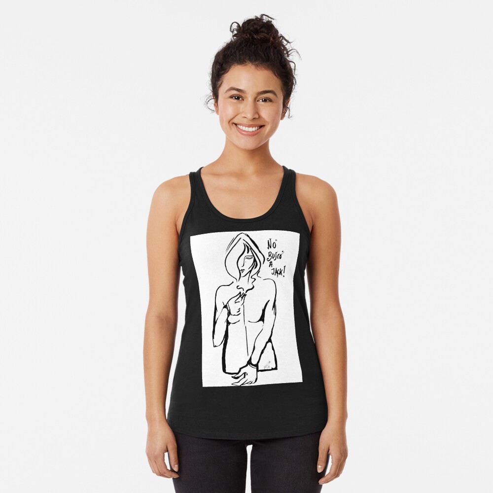 Vista previa del artículo con la obra «Camiseta con espalda nadadora», diseñado y vendido por lutxana.