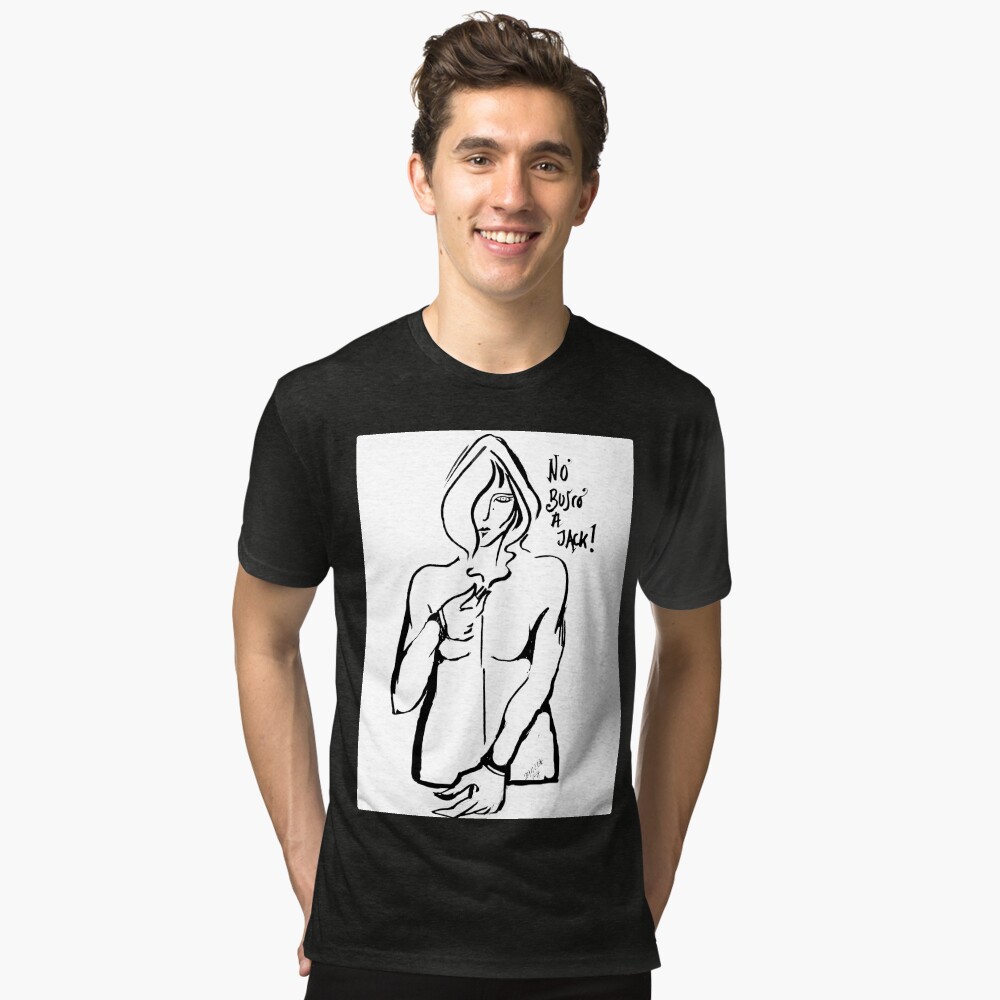 Vista previa del artículo con la obra «Camiseta de tejido mixto», diseñado y vendido por lutxana.