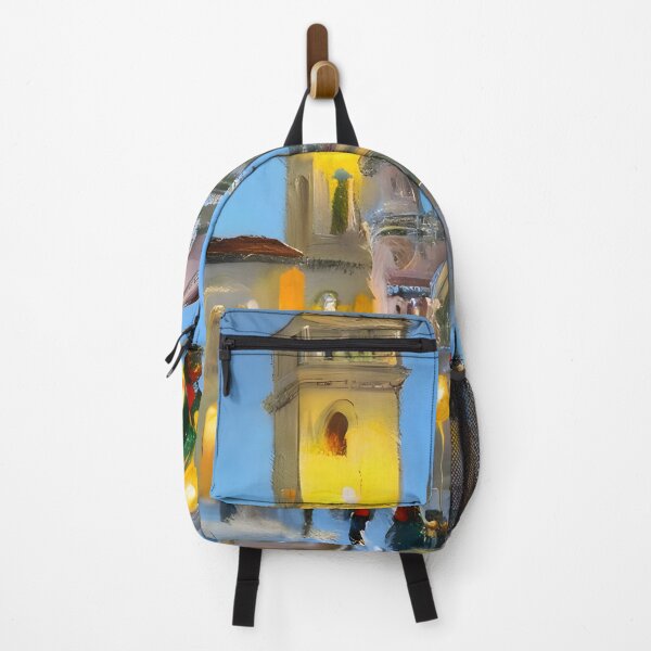 Item preview, Italy Christmas Decorations Impressionism Painting 1 designed and sold by worldtableau.