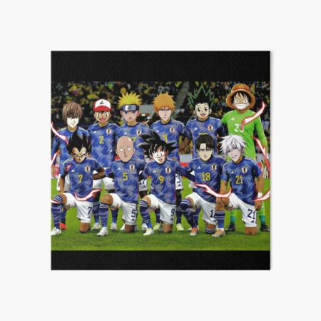 Japan world cup football team starting 11 Art Board Print