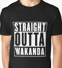 Camiseta gráfica Straight Outta Wakanda
