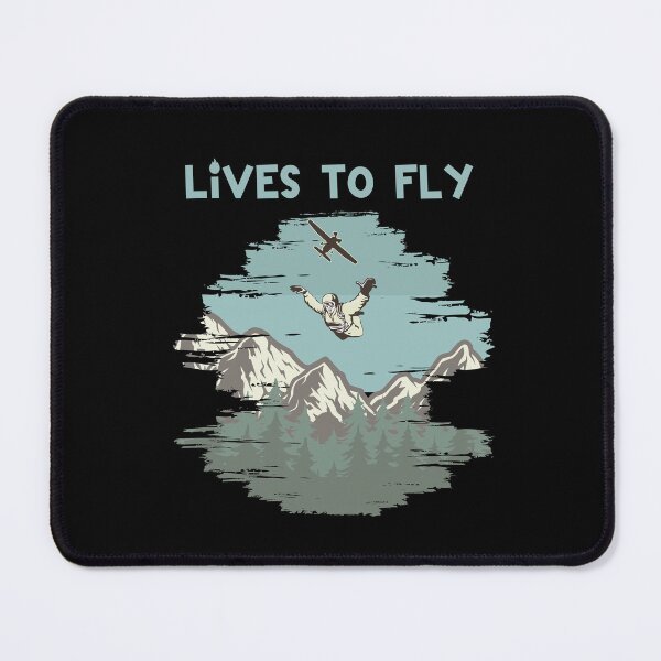 Item preview, Lives to fly, skydiving designed and sold by HarriPaloma.