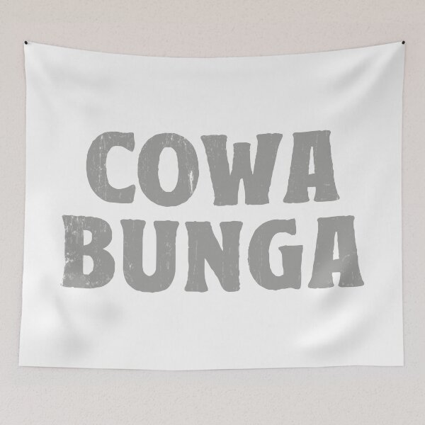 Item preview, Vintage Surf Quote Cowa Bunga designed and sold by TonySpencer.