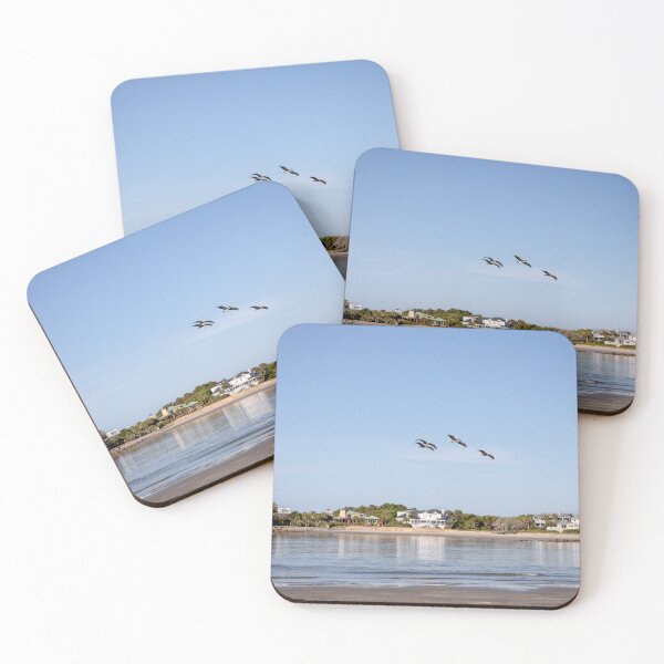 Item preview, Breach Inlet Pelicans | Sullivan's Island | South Carolina designed and sold by 9BPRCP.