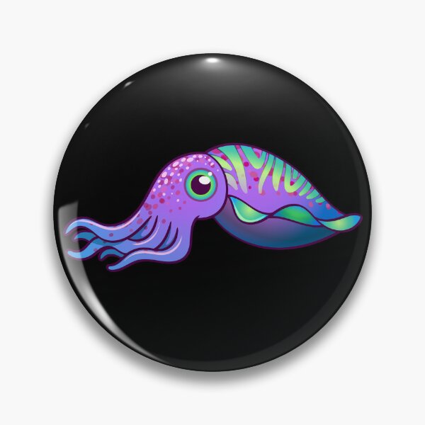 Item preview, Cute Cuttlefish Fantasy cartoon character design designed and sold by Tony J.