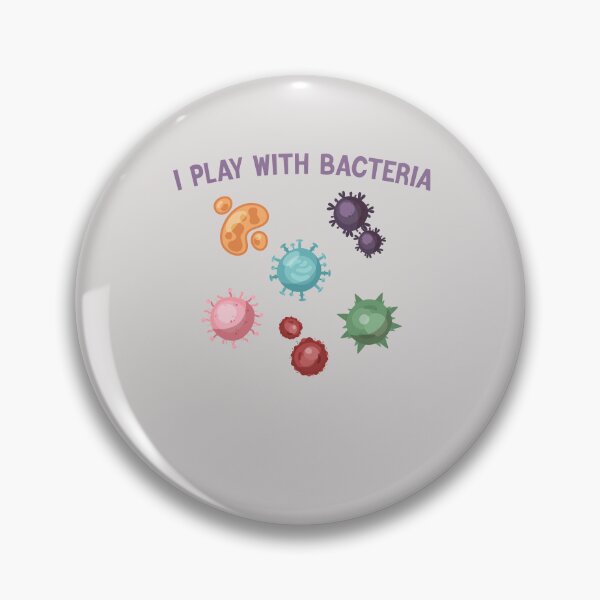 Item preview, I Play With Bacteria funny science joke microbiologist designed and sold by Sarah38.