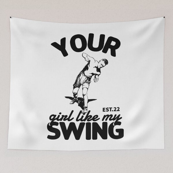 Item preview, YOUR GIRL LIKE MY SWING designed and sold by GAADesignz.