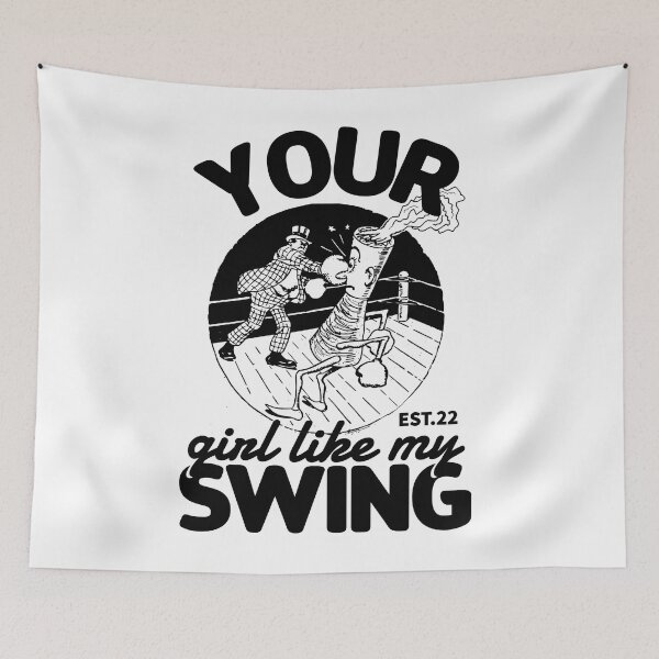 Item preview, YOUR GIRL LIKE MY SWING designed and sold by GAADesignz.